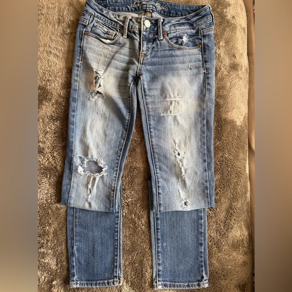 American Eagle Stretch Size 0 Skinny Jeans